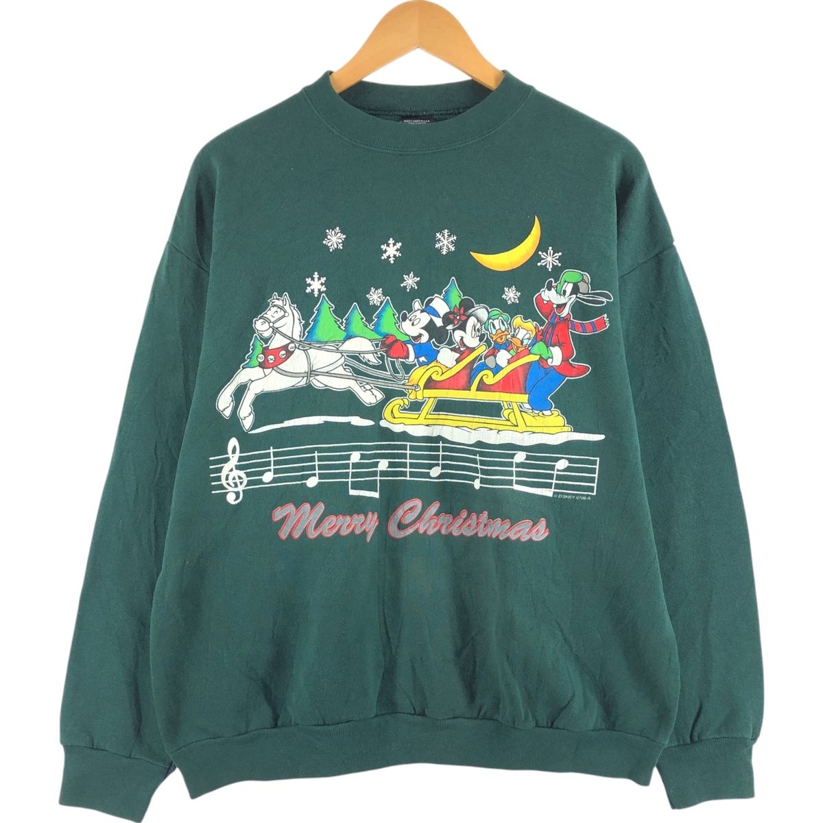 USA製！！【MICKEY UNLIMITED】スウェットシャツ 90s 古着 90年代 BRAZOS MICKEY UNLIMITED MICKEY MOUSE ミッキー