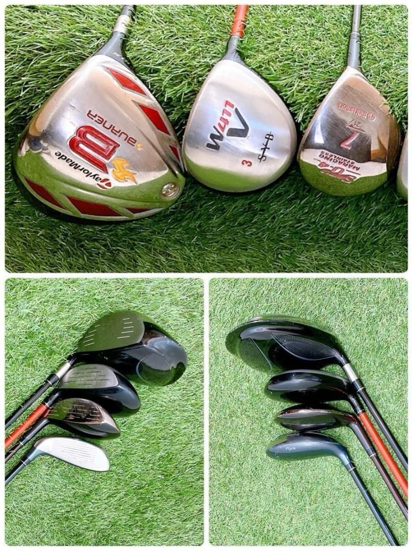 M7 テーラメイド 初心者オススメ ゴルフクラブセット メンズ 12