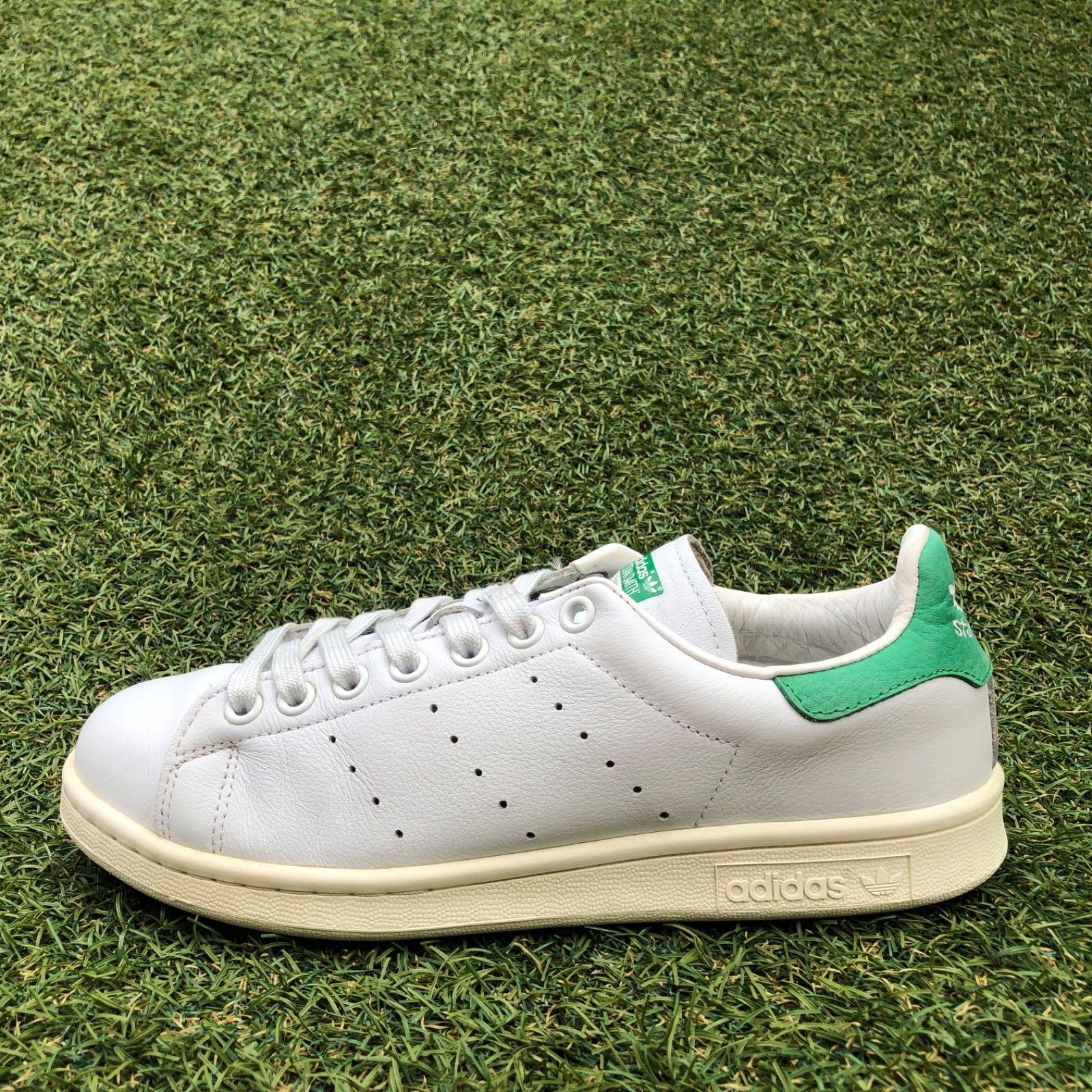 美品24.5 adidas STANSMISTHアディダス スタンスミスH778