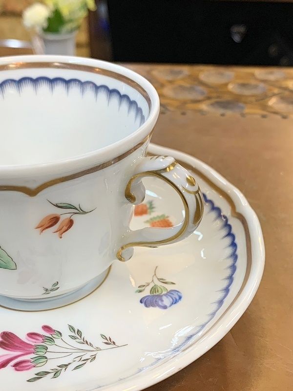 リチャードジノリ　アイリス　デミタス カップ＆ソーサー リチャード ジノリ インペロ ジュリエッタ デミタス カップ