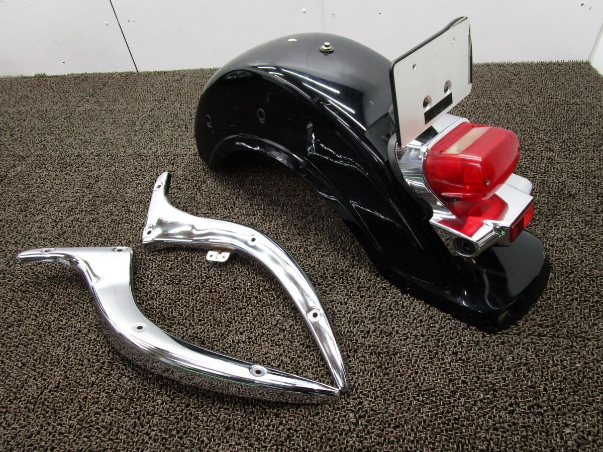 イントルーダー400 クラシック リアフェンダー A410 テールランプ ディープ VK54A スズキ K509 INTRUDER キャブ車 動画有