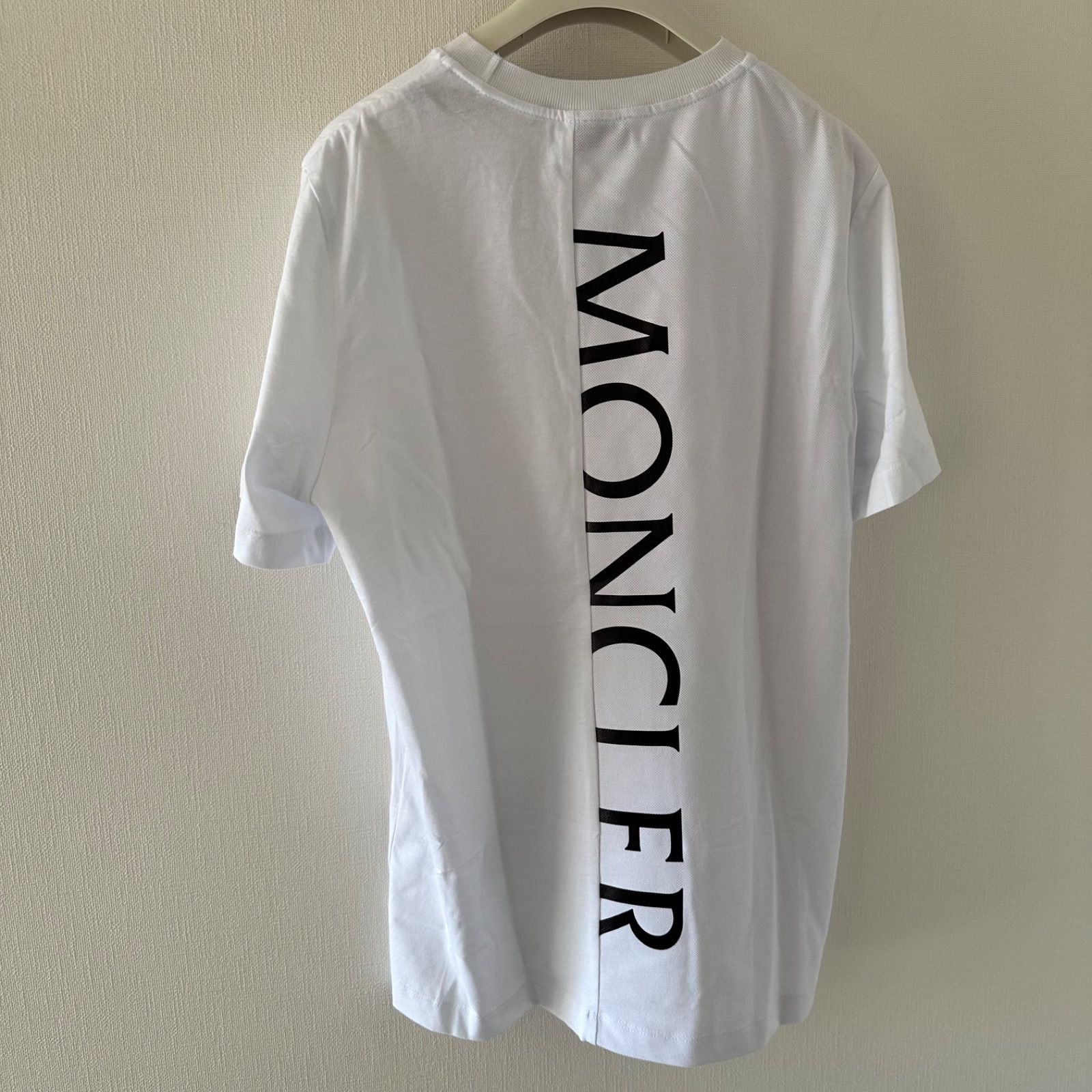 Moncler バックプリント ラバーワッペン White - NORTH WEB MALL