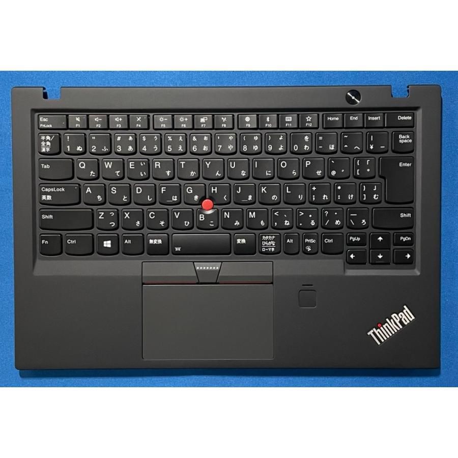 Lenovo Thinkpad X1 Carbon Gen5用 01ER654 日本語キーボード タッチパッド 指紋センサー付き