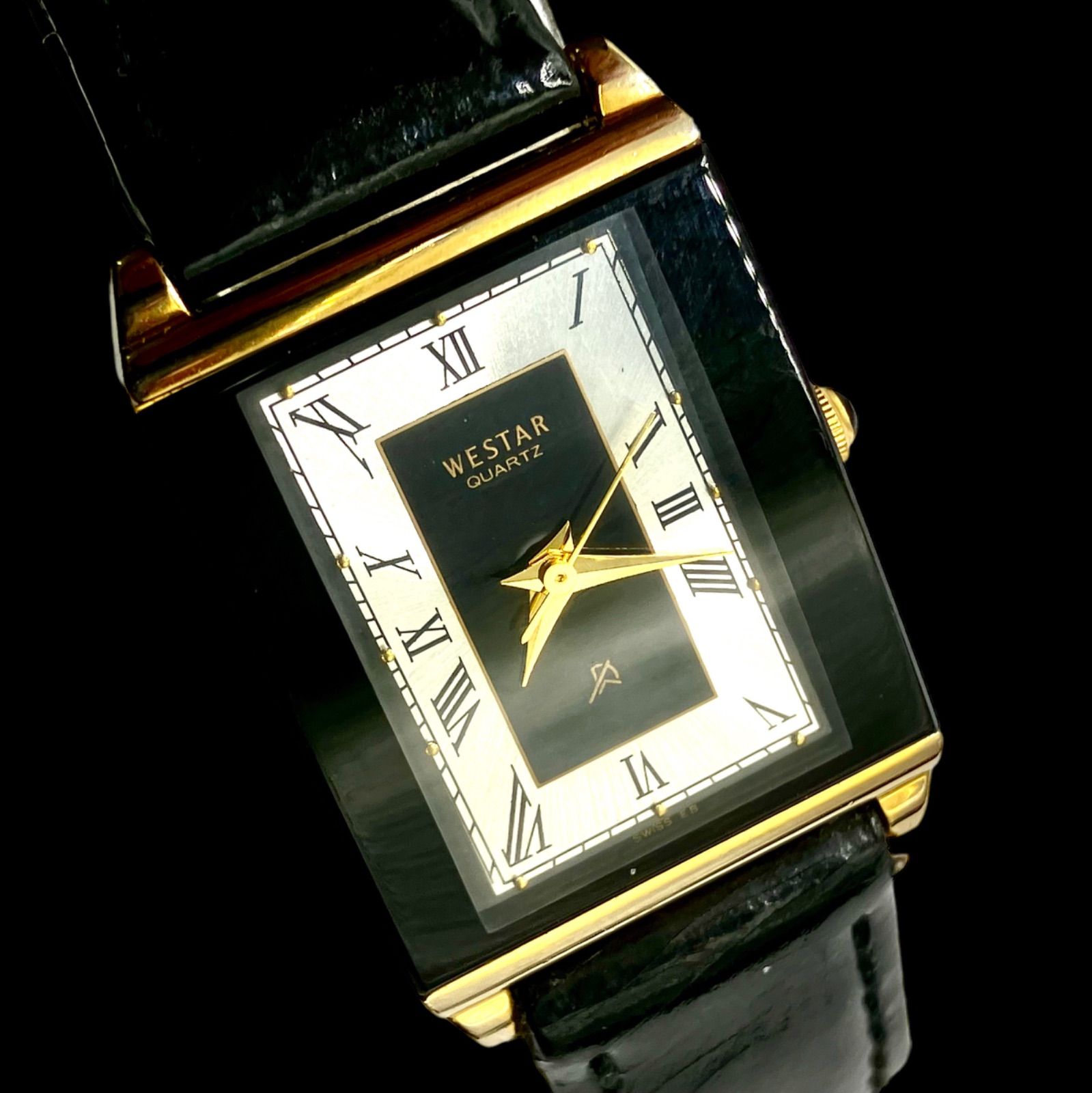 値下げ中WESTAR 腕時計 18金GP スイス 時計