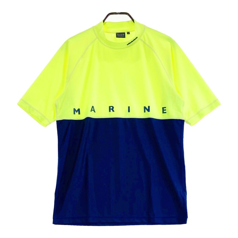 サイズ 8 MUTA MARINE ムータマリン MMMK-434160 ハイネック半袖Tシャツ イエロー系 240101521729 ゴルフウェア メンズ ストスト