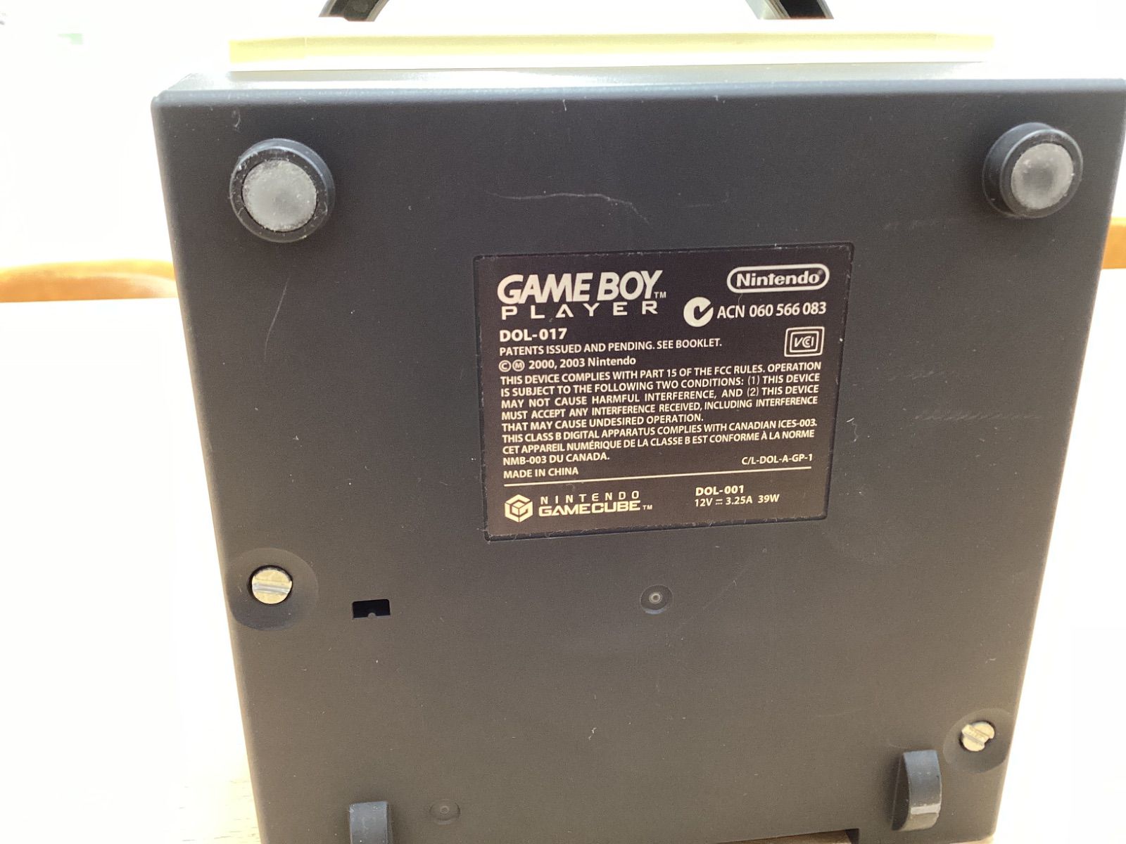 MA376 ゲームキューブ本体