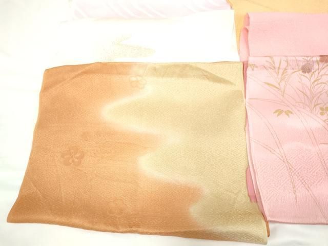 平和屋着物☆和装小物 上質な帯揚げ 10枚セット 逸品 AAAO5758ps