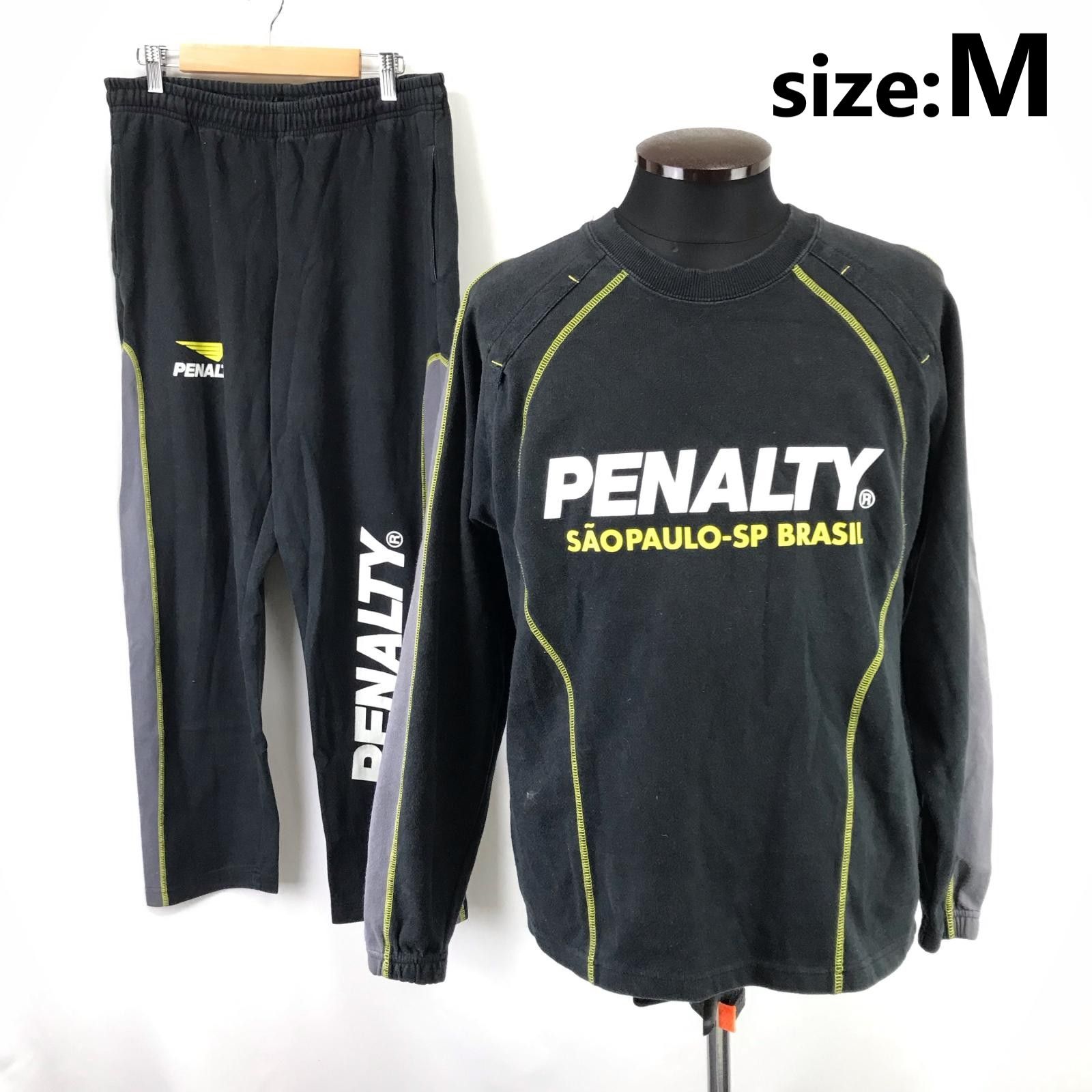 【PENALTY ペナルティ】ピステ　上下セットアップ(Ｌ)ブラック 30%OFF】 PENALTY(ペナルティ) 「ピステスーツ 上下セット