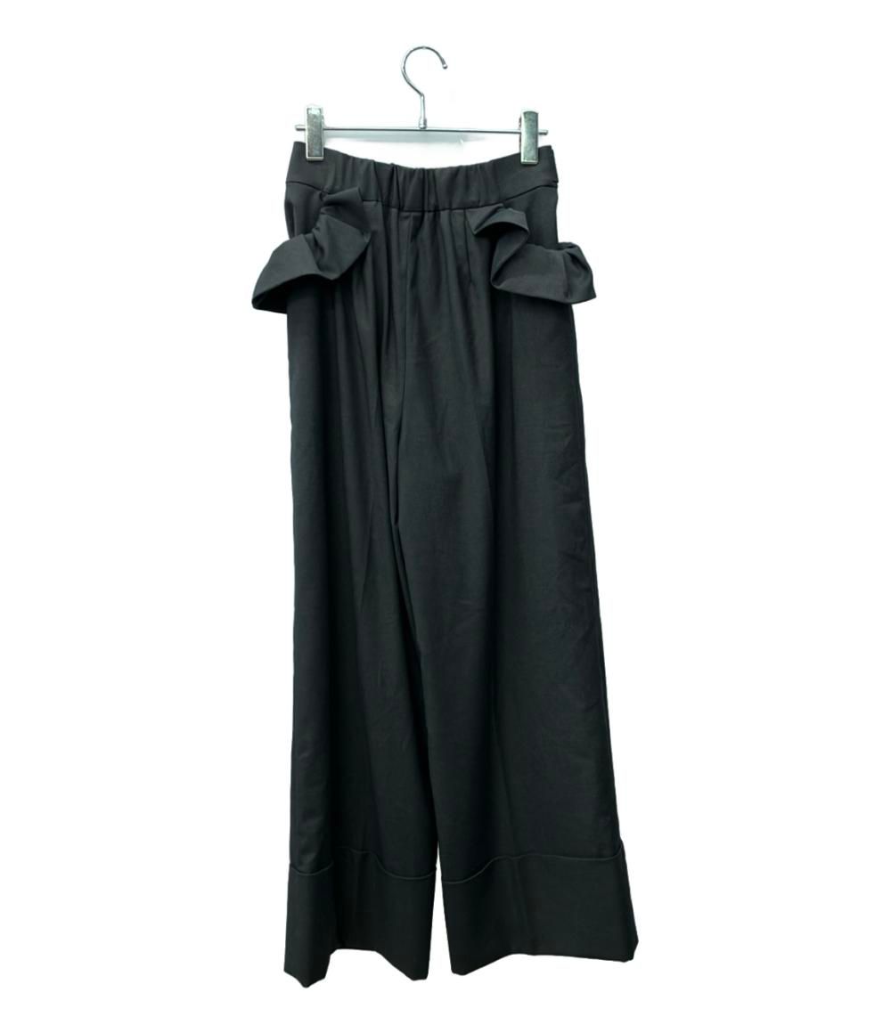 ユートピアの マーロンエノンフィ フリルポケットパンツ ロングパンツ ME-25WME9 レディース SIZE 38 M MARONENONFEE