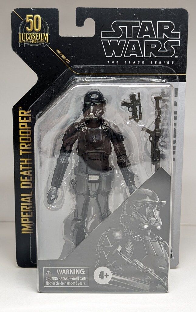 HASBRO ARCHIVE / THE BLACK IMPERIAL DEATH TROOPER 6インチ