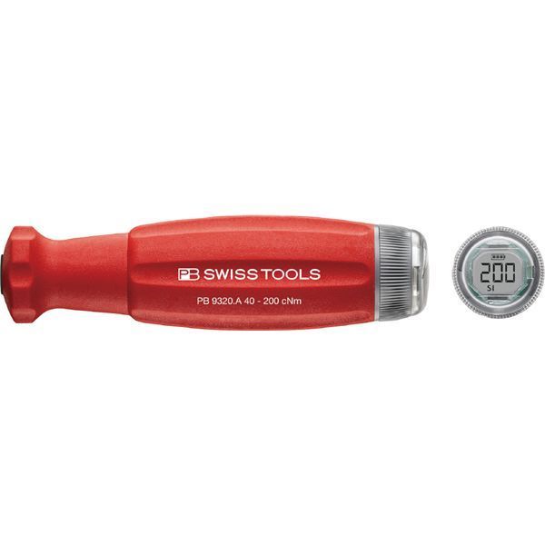 PB SWISS TOOLS ピービースイスツールズ デジタルトルクハンドルV02 トルク調整範囲 Nm 0.4-2.0 9320.A0.4-2.0JCBB