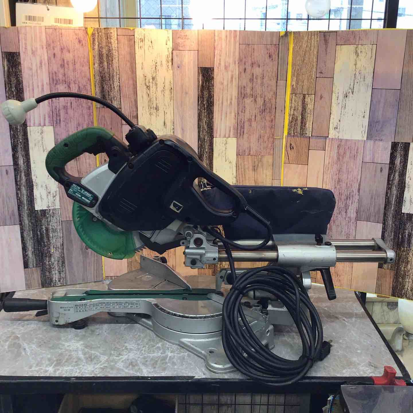 【中古】ハイコーキ HiKOKI 日立工機 C7FSH2 190mm卓上スライド丸のこ【ハンズクラフト佐賀】 ◇ハイコーキ(HIKOKI ※旧:日立工機) 卓上スライド丸ノコ C7FSH2【八潮