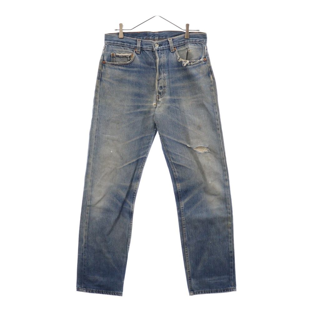 Levi's (リーバイス) 80S-90S VINTAGE 501 ボタン裏653 ヴィンテージ ボタンフライ デニムパンツ インディゴ