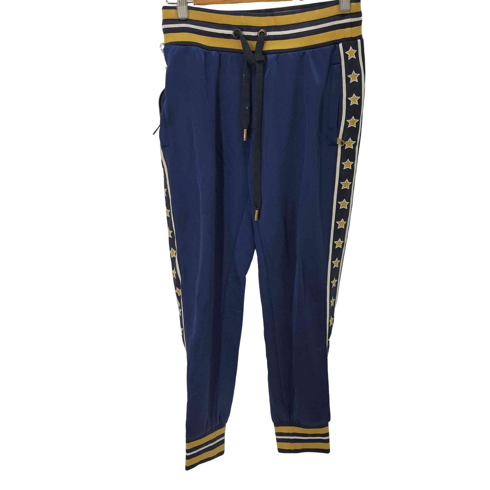 ドルチェアンドガッバーナ DOLCE-GABBANA 19SS D|G KING スターライン ジョガーパンツ メンズ EUR 46