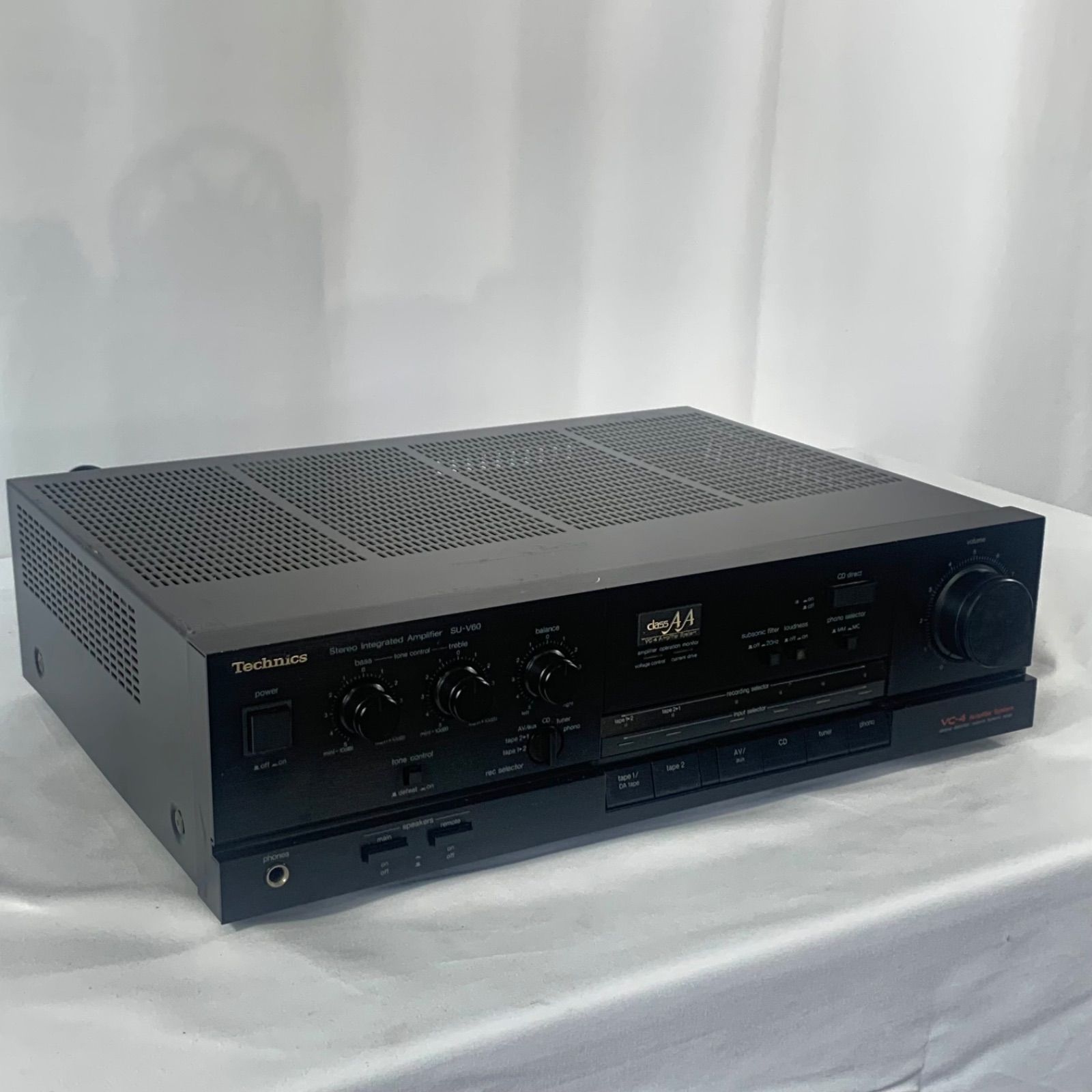 Technice テクニクスSU-V60 プリメインアンプ Technice テクニクス SU-V60 プリメインアンプ classAA