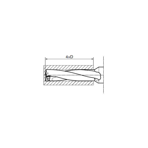 京セラ S25-DRZ2496-08 ドリル用ホルダ S25DRZ249608 142-3991 【キャンセル不可】 KYOCERA  4960664175956【沖縄離島販売不可】