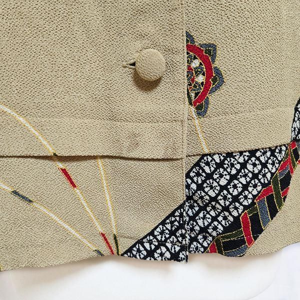 anc 詩仙堂 ヒトシタムラ HITOSHI TAMURA ジャケット ベージュ 黒