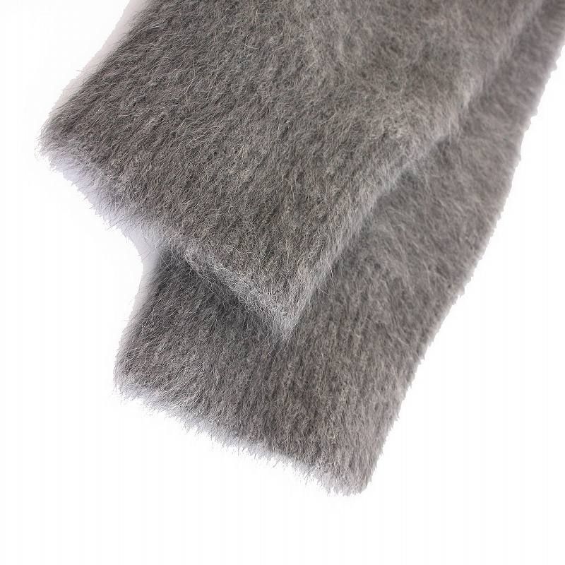 アイシービー iCB 23AW フォックスカシミヤ カーディガン ニット Vネック 長袖 S グレー KRCYSW0506 /YM レディース アイシービー iCB 23AW フォックスカシミヤ カーディガン ニット