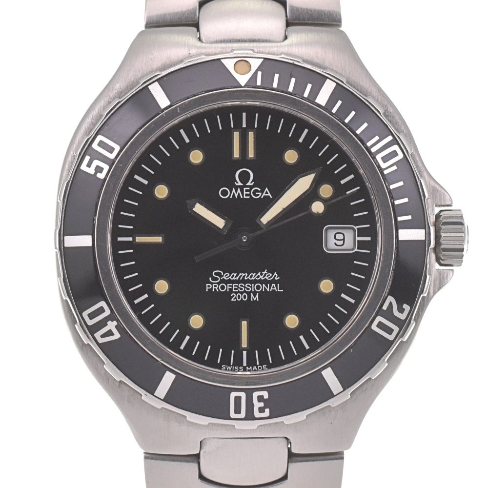 オメガ OMEGA 2850.50 シーマスター 200M デイト クォーツ メンズ H 139725