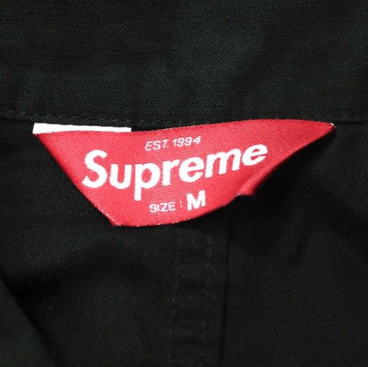 SUPREME シュプリーム 18AW Coveralls カバーオール M BLACK