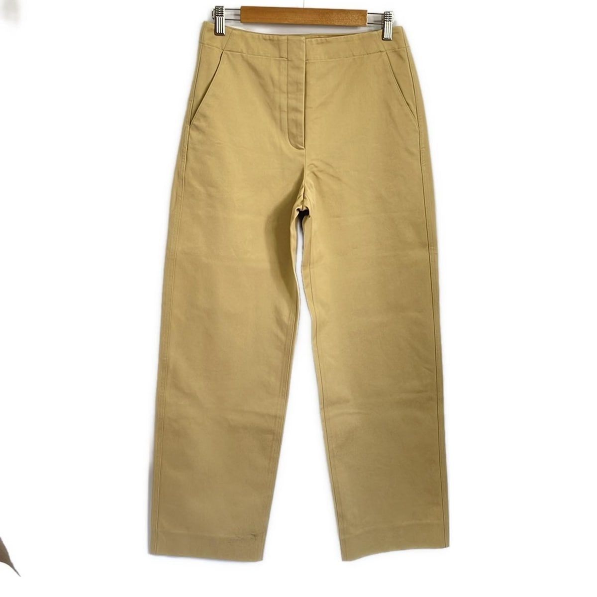 THE ROW ザロウ パンツ サイズ2 M レディース - ベージュ フルレングス