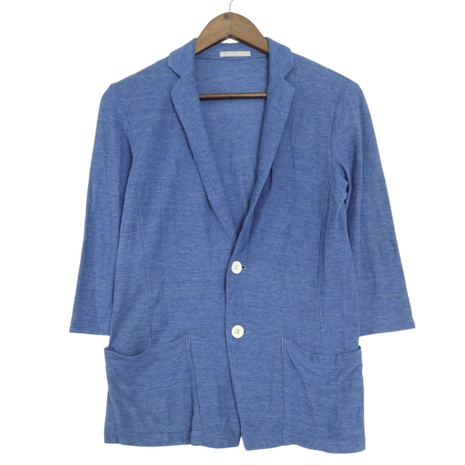 HIGH STREET ハイストリート 春夏 7分袖 コットン ニット アンコン 