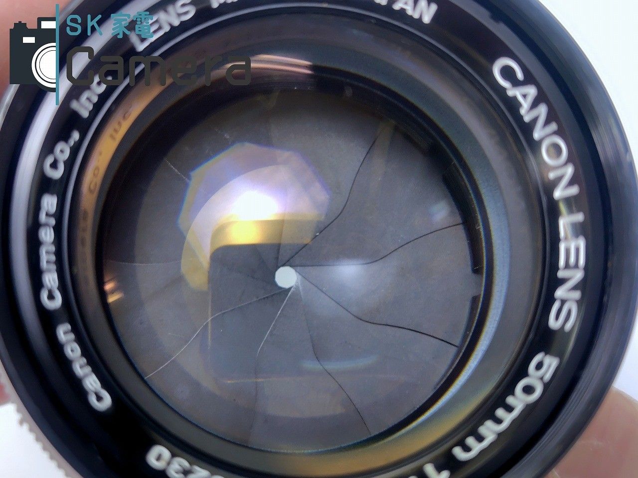 中古】 Canon MODEL7 + 50mm F1.4 L39 キャノン レンジ