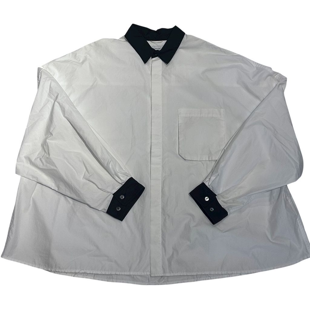 THE JEAN PIERRE ジャンピエール LONG SHIRT シャツ THESO2011 ホワイト size - 代官山A10