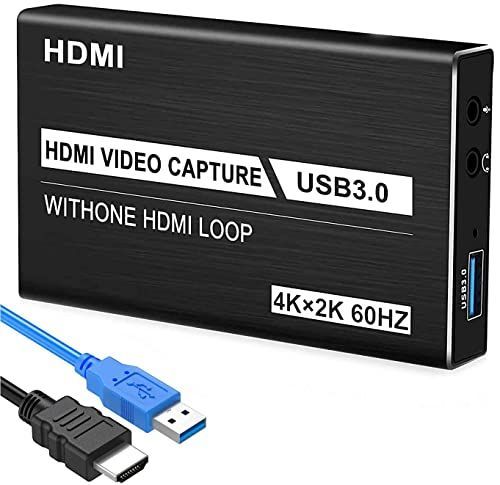 HDMI キャプチャーボード USB3.0 30fps ストリーミングと録画