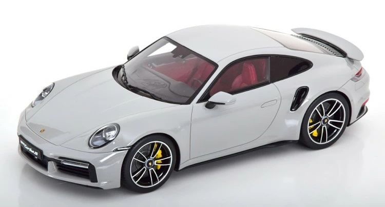 GTスピリット 1/18 ポルシェ 911 992 ターボ S グレー 999台限定 GT Spirit Porsche Turbo S grey GT431