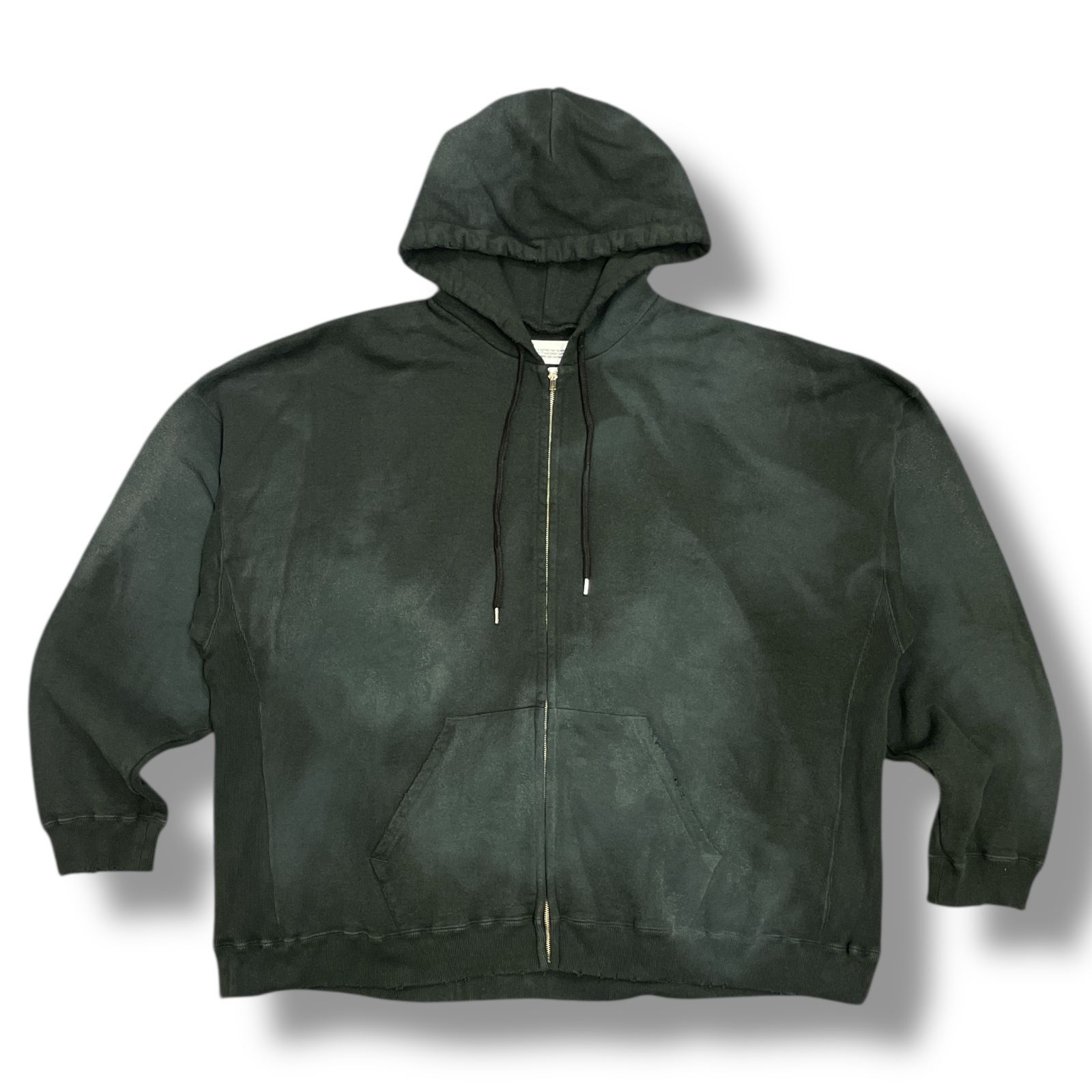 参考上代44000円 DAIRIKU 23AW Water-repellent Vintage Wash Hoodie