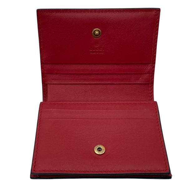 ○グッチ GUCCI GGスプリーム 二つ折り財布 コンパクト