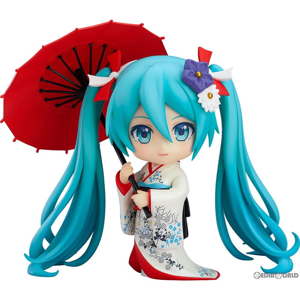 ねんどろいど 1427 初音ミク 冬木小袖Ver. キャラクター ボーカル シリーズ01 初音ミク 完成品 可動フィギュア グッドスマイルカンパニー