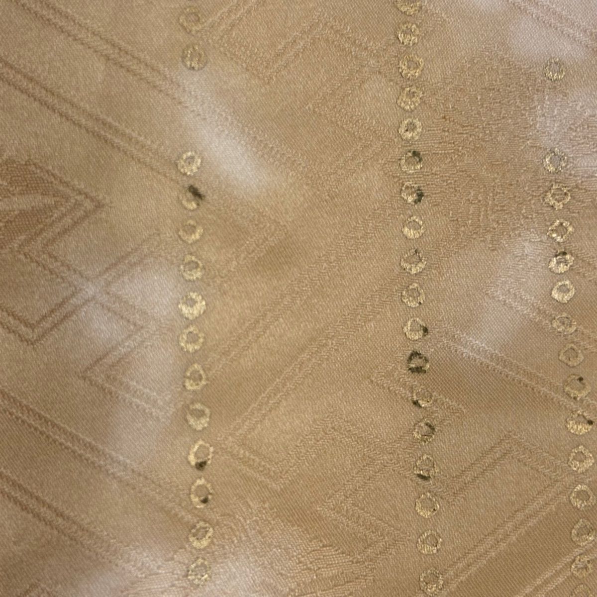 振袖 身丈169.5cm 裄丈68cm L 袷 蝶 草花 金糸 金彩 青 正絹 秀