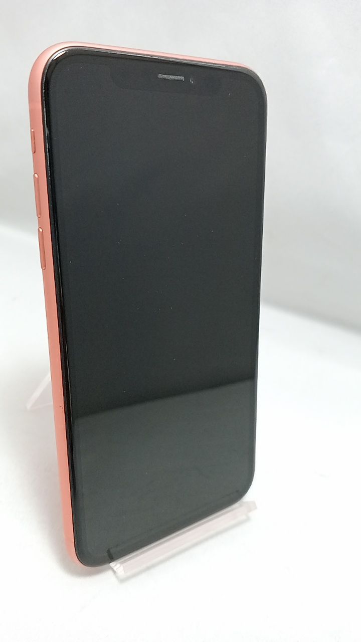 動作確認済！　iPhoneXR　A2106　64GB　本体　コーラル　手帳型ケース付 　SIMフリー　247615816 動作確認済！ iPhoneXR A2106 64GB 本体 コーラル 手帳型ケース付 SIM