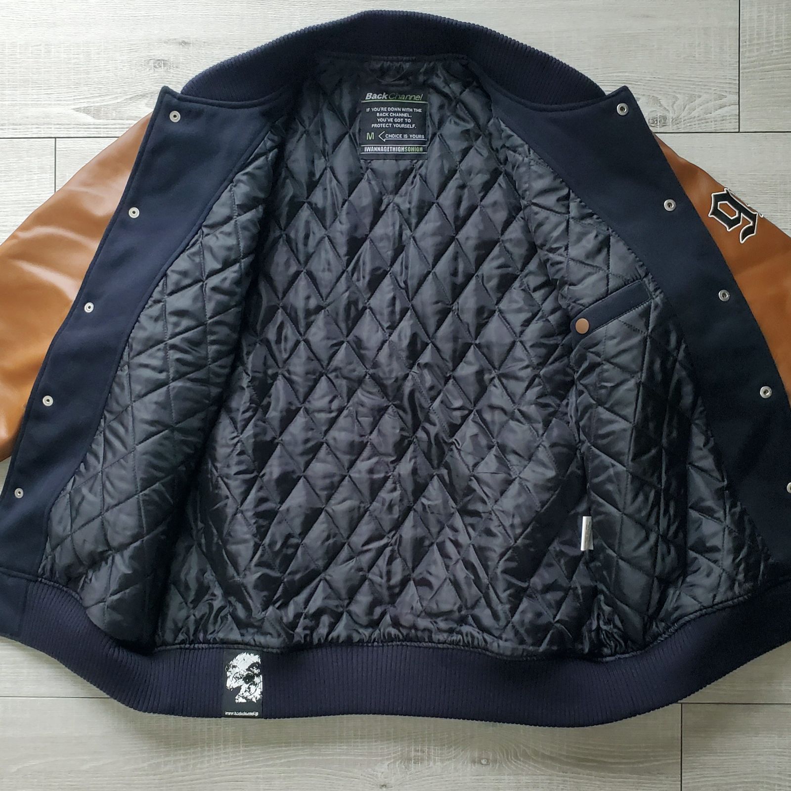Back Channel バックチャンネル□極美品 2022年 日本製 STADIUM
