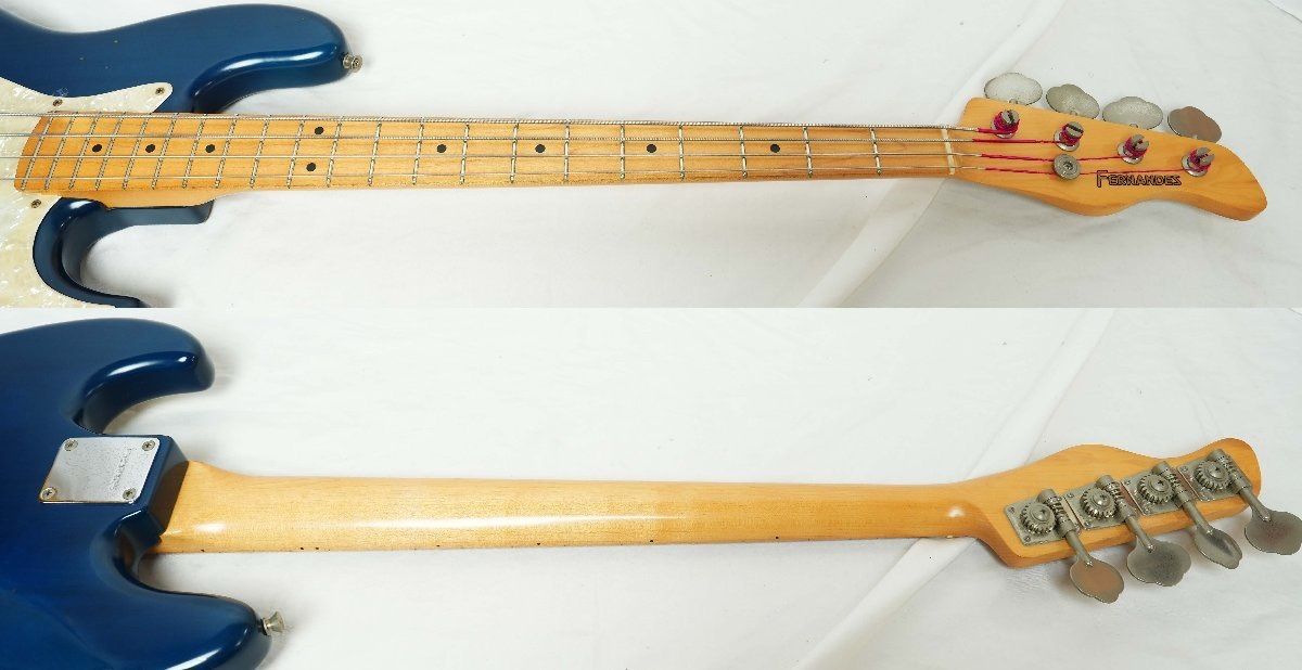 希少　Fernandes フェルナンデス JBT-65 ジャズベース Yahoo!オークション - FERNANDES JBT-65 ブルー JAZZ BASS GLAY