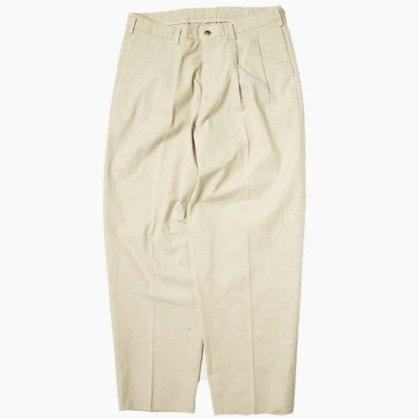 HEUGN ユーゲン 22SS 日本製 GEORGE - 2PLEATED TROUSERS 2プリーツ