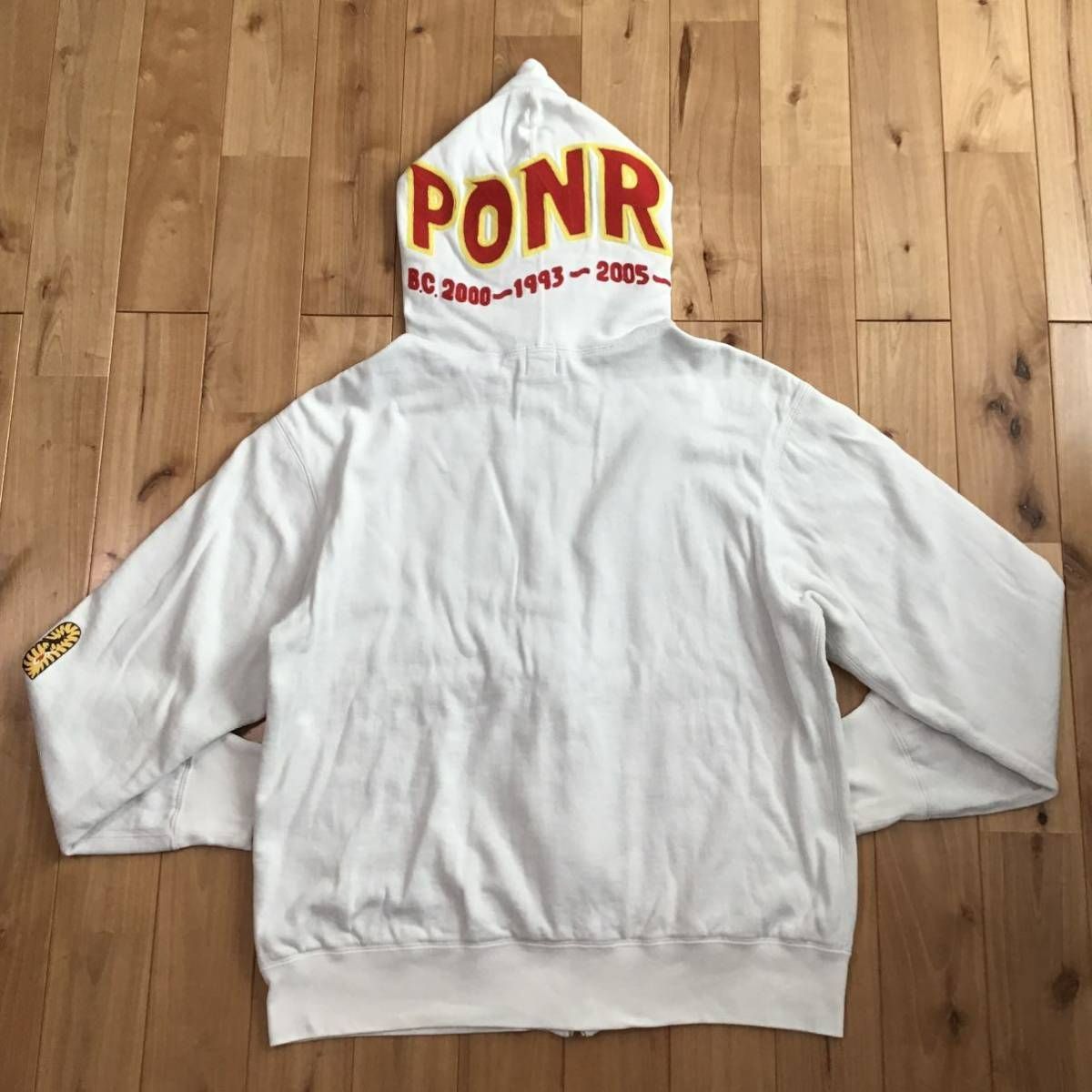 2005年 2nd シャーク パーカー Mサイズ shark full zip hoodie a 