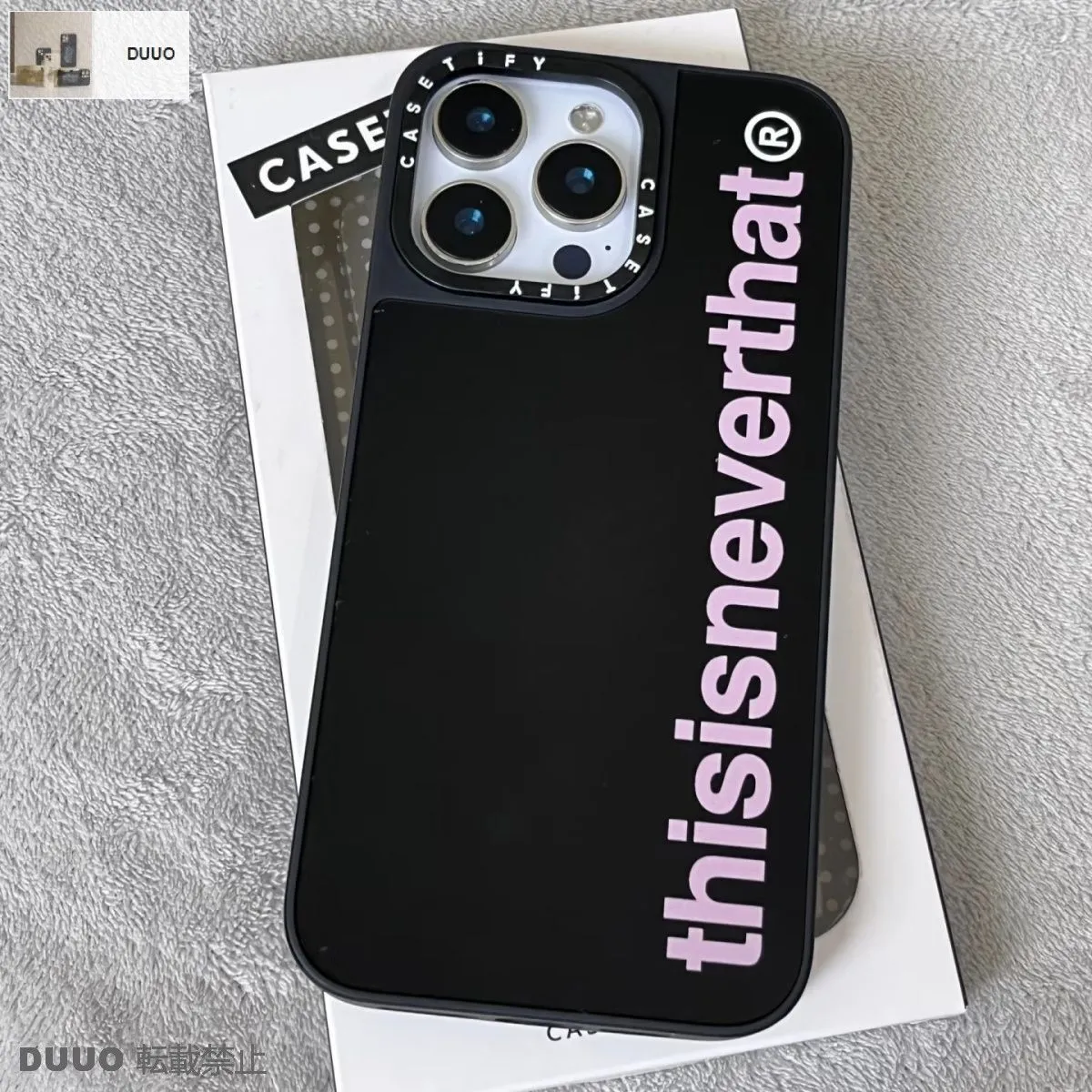 thisisneverthat iPhone15promax ケース thisisneverthat iPhone15promax ケース thisisneverthat blue