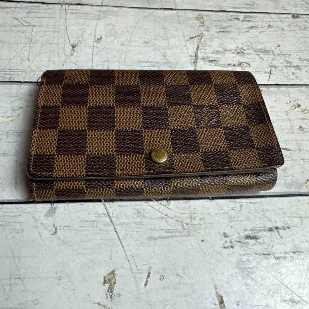 LOUIS VUITTON ルイヴィトン ダミエ ポルトモネビエトレゾール