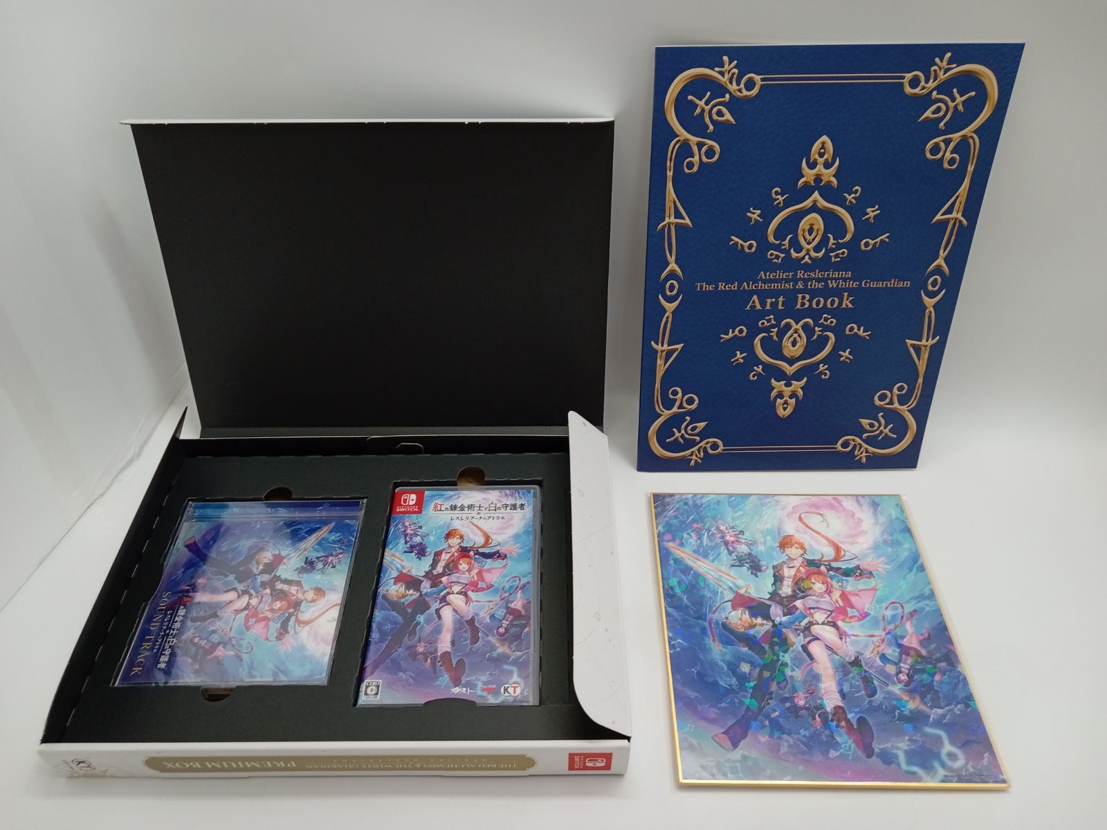 SWITCHソフト 紅の錬金術士と白の守護者 レスレリアーナのアトリエ