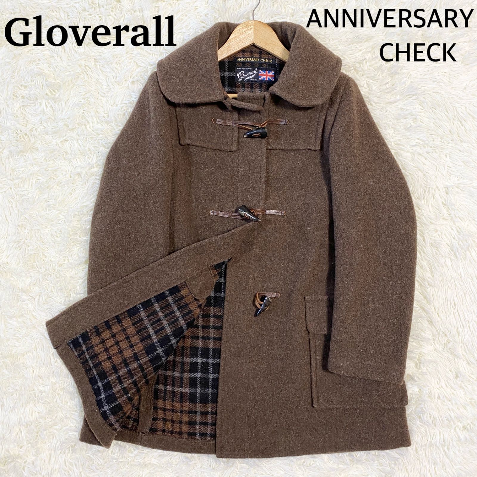 希少✨【Gloverall✳︎50th ANNIVERSARY CHECK】グローバーオール ...