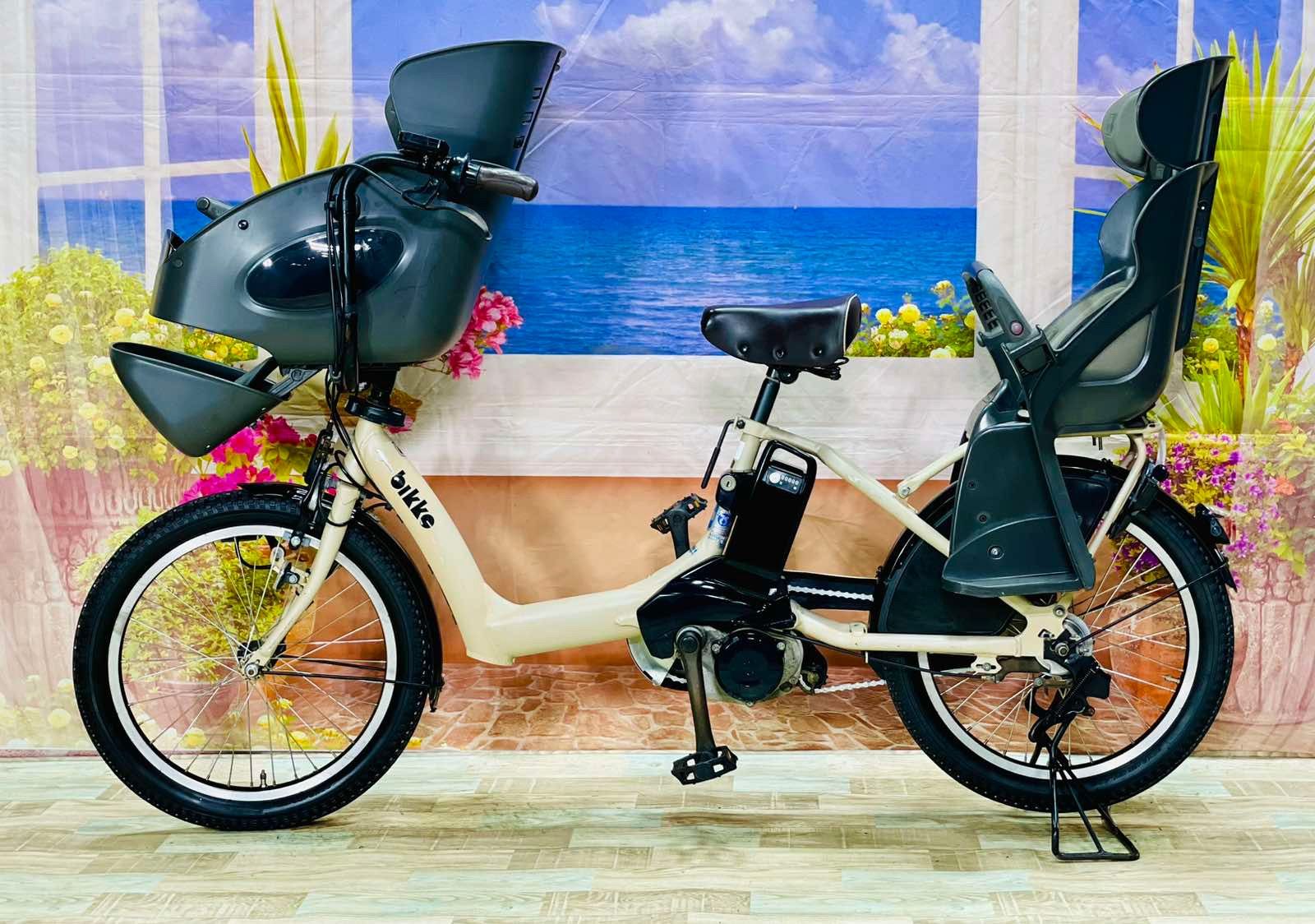 2018 レッド 超人気 BIKKE ブリヂストン電動アシスト自転車 H1302 超