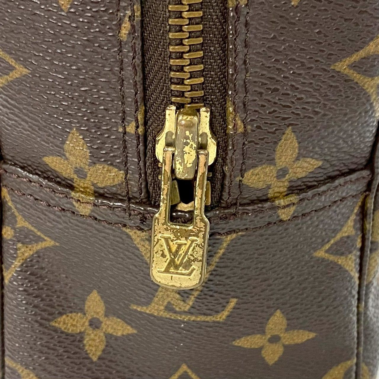 【人気定番】ルイヴィトン　トゥルーストワレット28 セカンドバッグ　モノグラム LOUIS VUITTON】トゥルーストワレット 28 モノグラム ブラウン