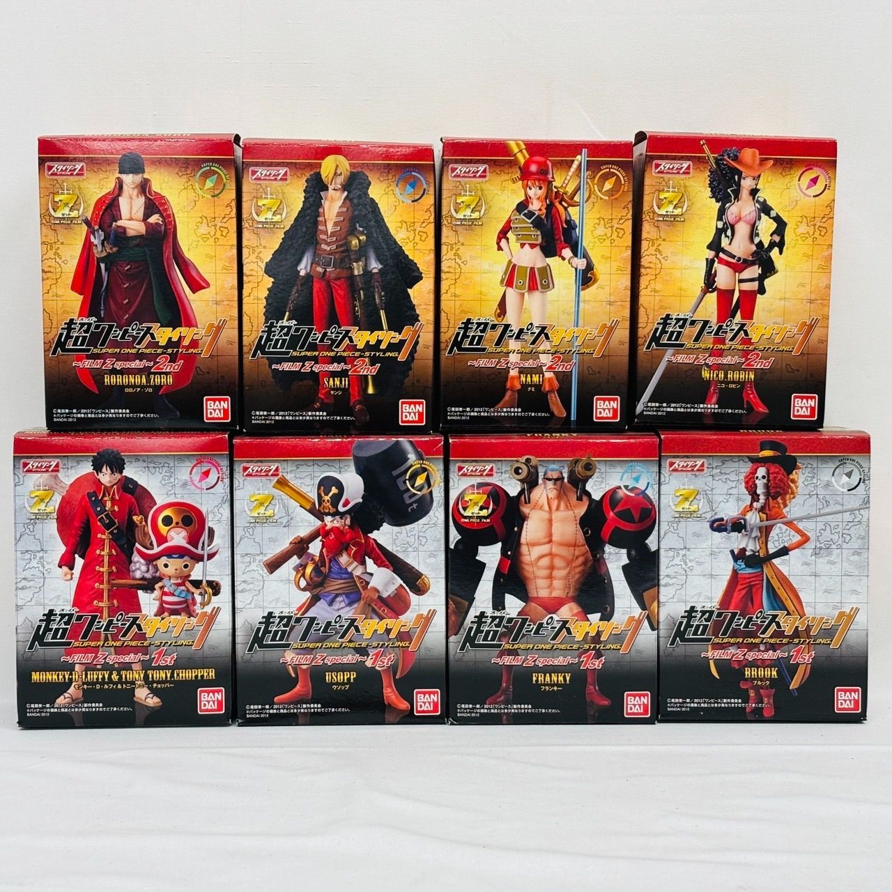 ウソップ サンジ ブルック フィギュアセット