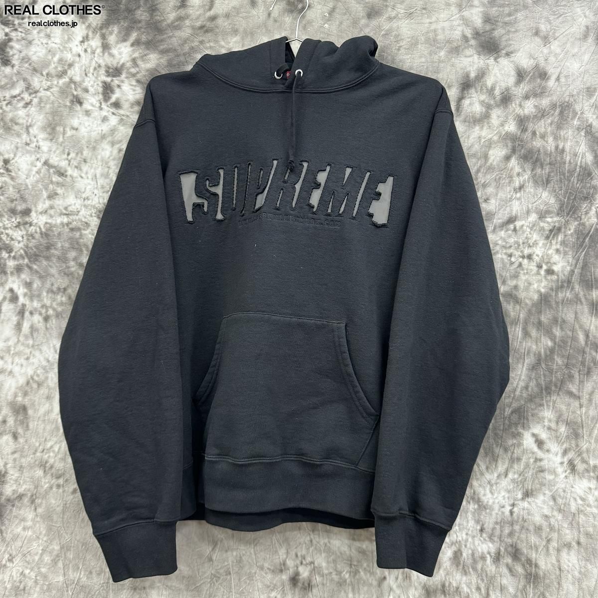 Supreme/シュプリーム【20SS】Reflective Cutout Hooded Sweatshirt ...