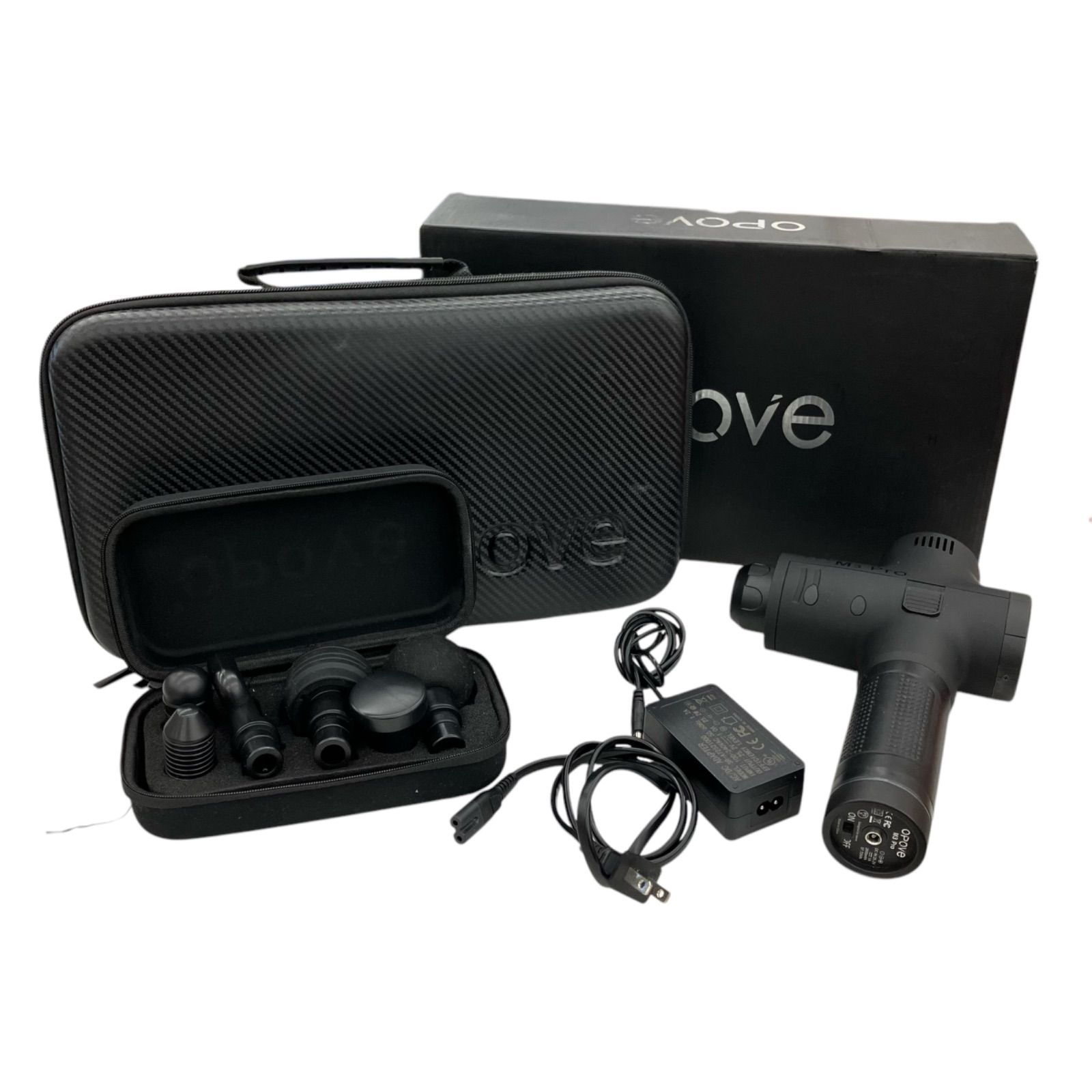 186000 現状品 OPOVE ハンディーマッサージャー・マッサージガン M3  ブラック 筋膜リリースガン [231120HM140309] Amazon | opove M3 Pro 2 筋膜リリースガン 12mm振幅 最大約32kg耐圧
