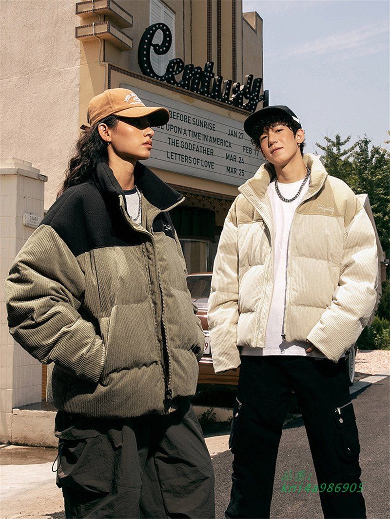 中綿コート メンズ ジャケット フード付き 中綿ジャケット ダウンジャケット アウトドア 防風 防寒 暖かい 大きいサイズ 秋冬 ゆったり kni4a986905 KANDAIZUMI_COM