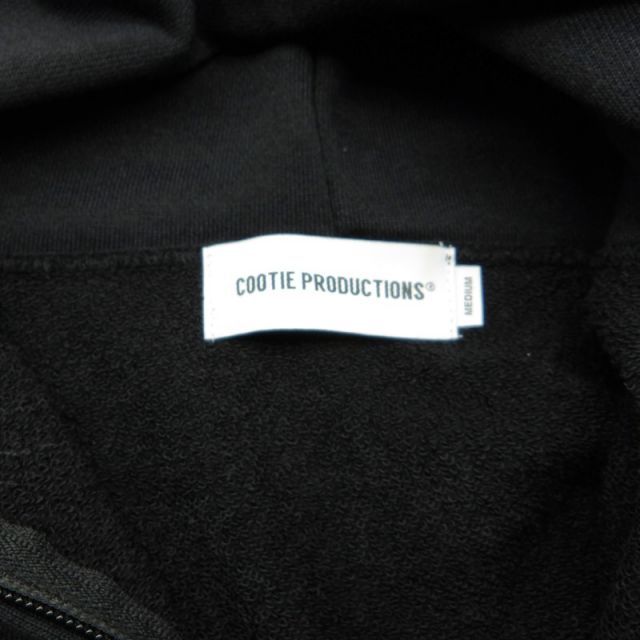  COOTIE 25 ss DRY TECH OVERSIZED SEWAT ZIP UP HOODIE BLACK サイズM クーティー ドライ テック オーバーサイズ スウェット ジップアップ フーディー パーカー その他 靴
